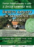 ŚWIĘTO KAPUSTY W SKANSENIE W KŁÓBCE